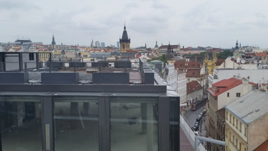 Blick auf Prag