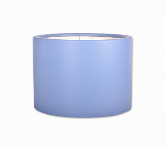 Schöner blaue Blumentöpfe